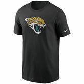 Jacksonville Jaguars Nike Essential Logo NFL T-Shirt Black - Taass outlet