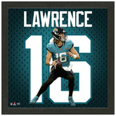 Trevor Lawrence #16 Jacksonville Jaguars Jersey Framed NFL Photo - Taass outlet