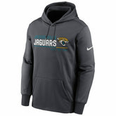 Jacksonville Jaguars Community Therma Dri-FIT NFL Hoodie Anthracite - Taass for sale