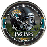Jacksonville Jaguars Chrome NFL Wall Clock - Taass outlet