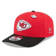 Kansas City Chiefs 2026 NFL Draft 9SEVENTY Stretch-Snap Cap - Taass Online