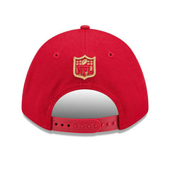 Kansas City Chiefs NFL Team Logo New Era 9FORTY M-Crown Snapback Cap Red - Taass on sale