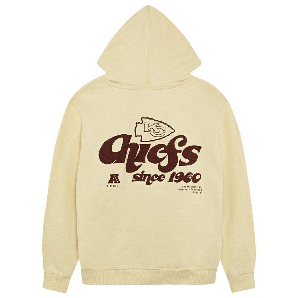Kansas City Chiefs L&L '76 Classics NFL Hoodie Cream - Taass discount