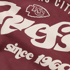 Kansas City Chiefs L&L '96 Classics NFL Crewneck Sweater Maroon - Taass for sale