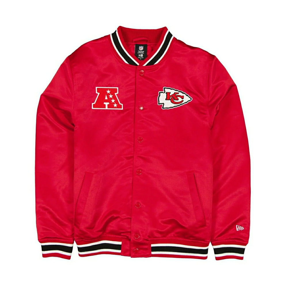 Kansas City Chiefs Sport Classics Satin NFL Jacket Red - Taass outlet