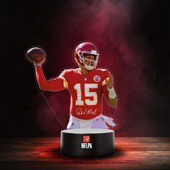 Patrick Mahomes Kansas City Chiefs NFLPA LED Sign - Taass discount