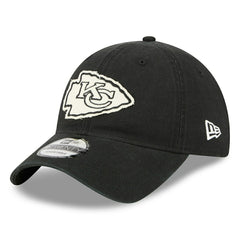 Kansas City Chiefs NFL Stamp 9TWENTY Adjustable Cap Black - Taass Online