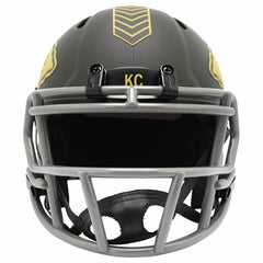 Kansas City Chiefs 2025 Salute to Service NFL Speed Mini Helmet - Taass for sale