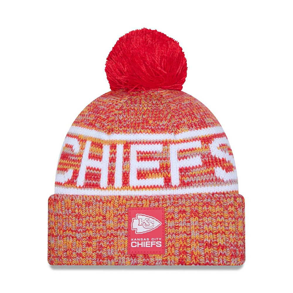Kansas City Chiefs 2025 NFL Sideline Sport Knit Hat - Taass outlet