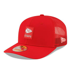 Kansas City Chiefs 2025 NFL On-Field Sideline 9SEVENTY Trucker Snapback Cap Red - Taass Online