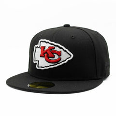 Kansas City Chiefs Super Bowl LVIII 59FIFTY Fitted NFL Cap Black - Taass US
