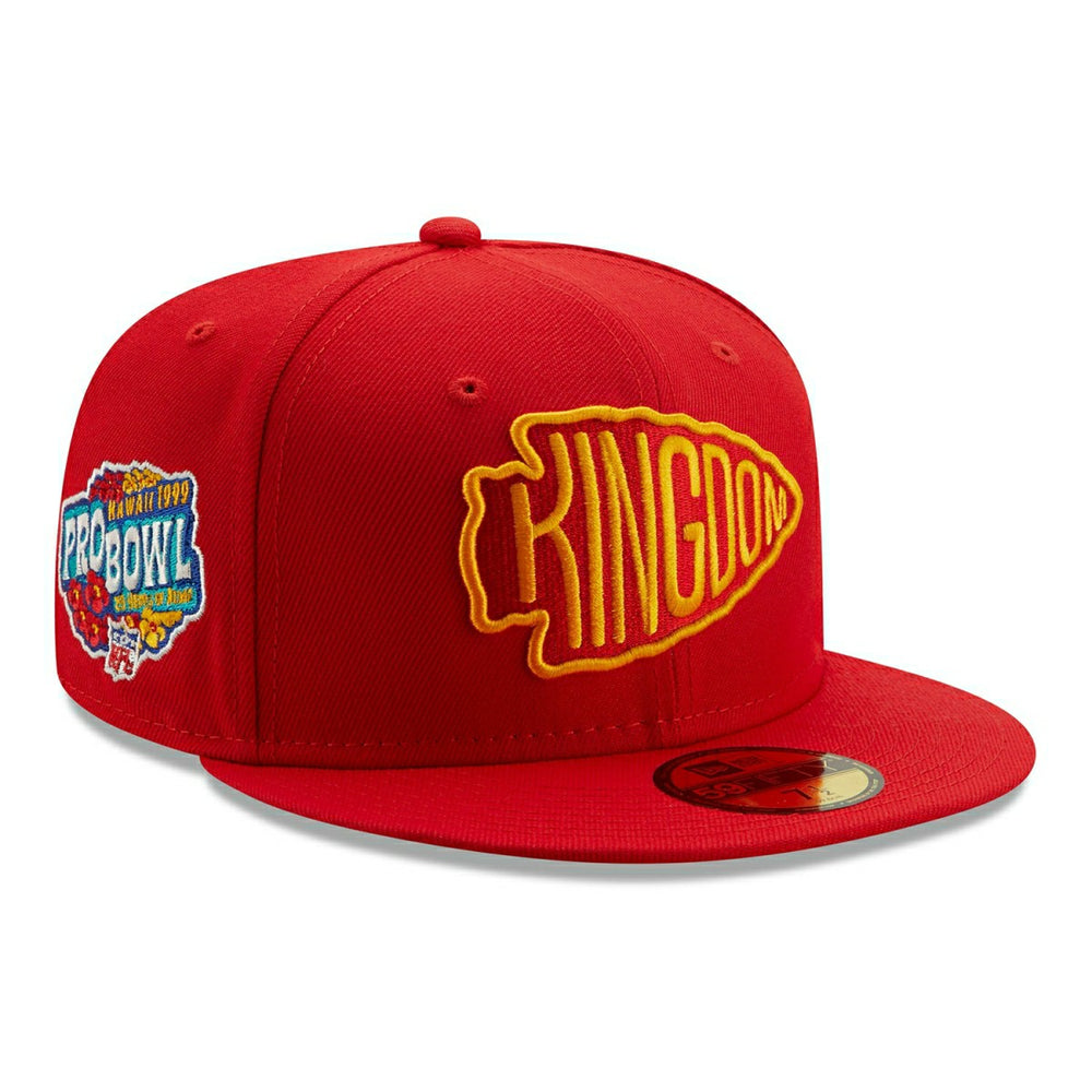 Kansas City Chiefs 1999 Pro Bowl New Era 59FIFTY Fitted NFL Cap Red - Taass Online