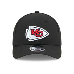 Kansas City Chiefs NFL Team Logo New Era 9FORTY M-Crown Snapback Cap Black - Taass on sale