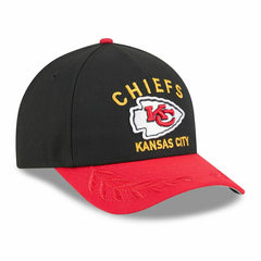 Kansas City Chiefs 2025 NFL Draft 9FORTY M-Crown A-Frame Snapback Cap Black - Taass sale