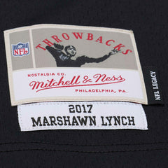 Marshawn Lynch #24 Oakland Raiders 2017 Legacy Throwback NFL Jersey Black - Taass US