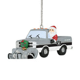 Las Vegas Raiders NFL Snow Plow Truck Christmas Ornament - Taass sale
