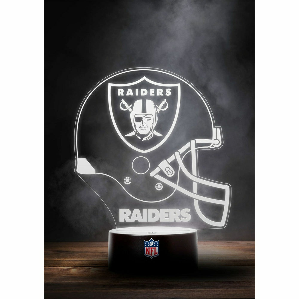 Las Vegas Raiders NFL Helmet LED Sign - Taass for sale