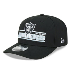 Las Vegas Raiders NFL Stated 9SEVENTY Stretch-Snap Cap Black - Taass sale