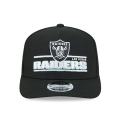 Las Vegas Raiders NFL Stated 9SEVENTY Stretch-Snap Cap Black - Taass sale