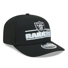 Las Vegas Raiders NFL Stated 9SEVENTY Stretch-Snap Cap Black - Taass sale