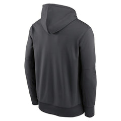 Las Vegas Raiders Toss Sweep Therma-FIT NFL Hoodie Anthracite - Taass discount