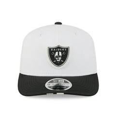Las Vegas Raiders 2025 NFL Training Camp New Era 9SEVENTY Stretch-Snap Cap OTC White - Taass for sale