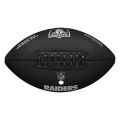 Las Vegas Raiders Wilson Metallic Premiere Full Size NFL Football - Taass Online
