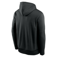 Las Vegas Raiders Peformance Nike Therma-FIT NFL Hoodie Black - Taass Online