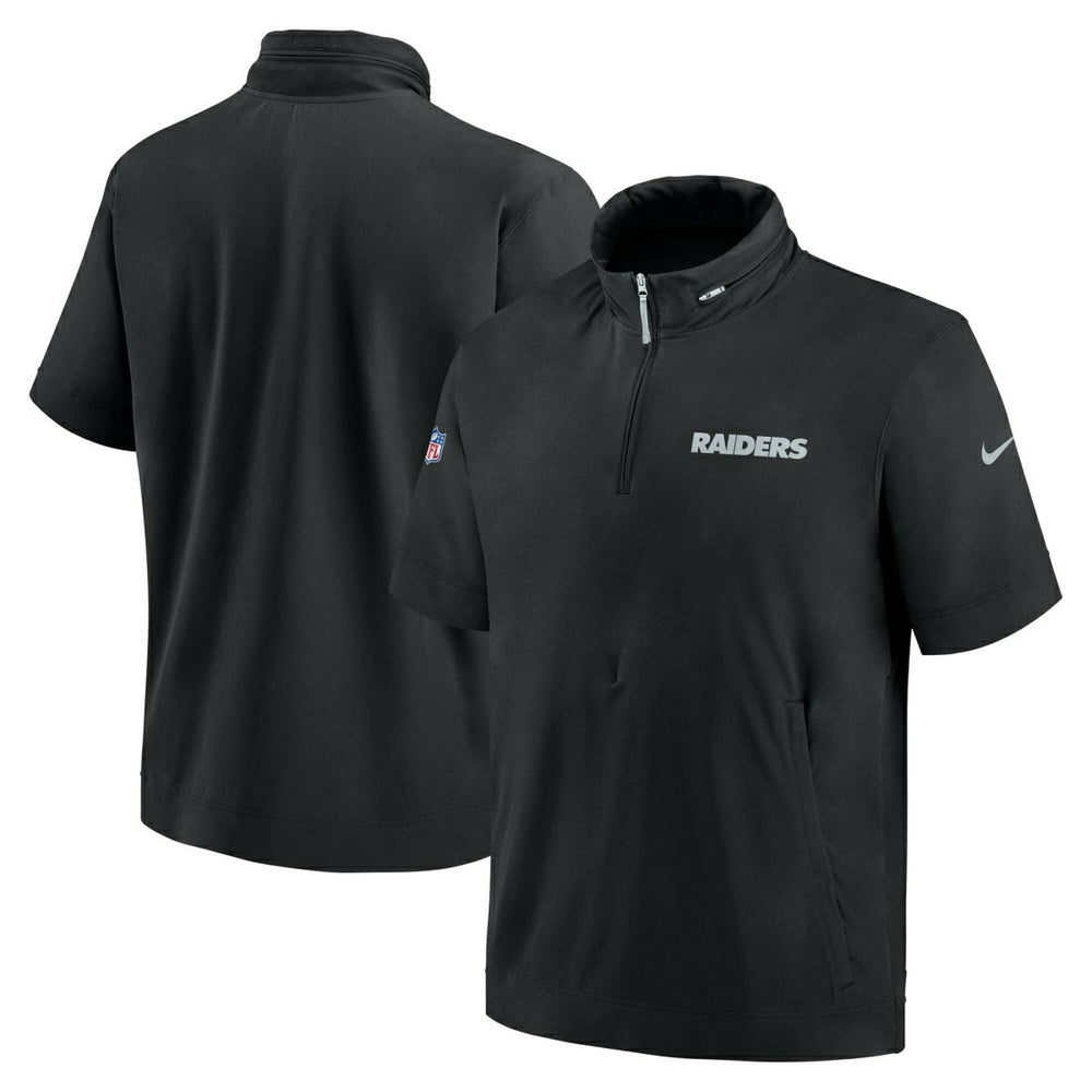 Las Vegas Raiders 2024 NFL Sideline Nike Lightweight Coach Jacket Black - Taass US