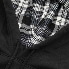 Las Vegas Raiders Plaid 2024 New Era 3rd Down NFL Hoodie Black - Taass on sale