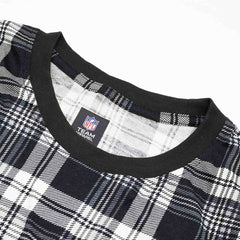 Las Vegas Raiders Plaid 2024 New Era 3rd Down NFL T-Shirt Black - Taass sale