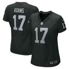 Davante Adams #17 Las Vegas Raiders Nike Game NFL Jersey Black (WOMEN'S) - Taass Online