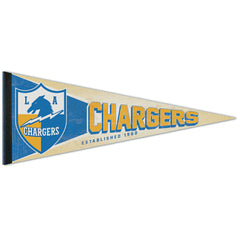 Los Angeles Chargers Premium Throwback NFL Pennant - Taass discount