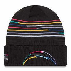 Los Angeles Chargers 2025 NFL Crucial Catch New Era Knit Hat - Taass discount