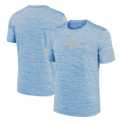 Los Angeles Chargers 2025 NFL Sideline Nike Velocity Performance T-Shirt Blue - Taass for sale