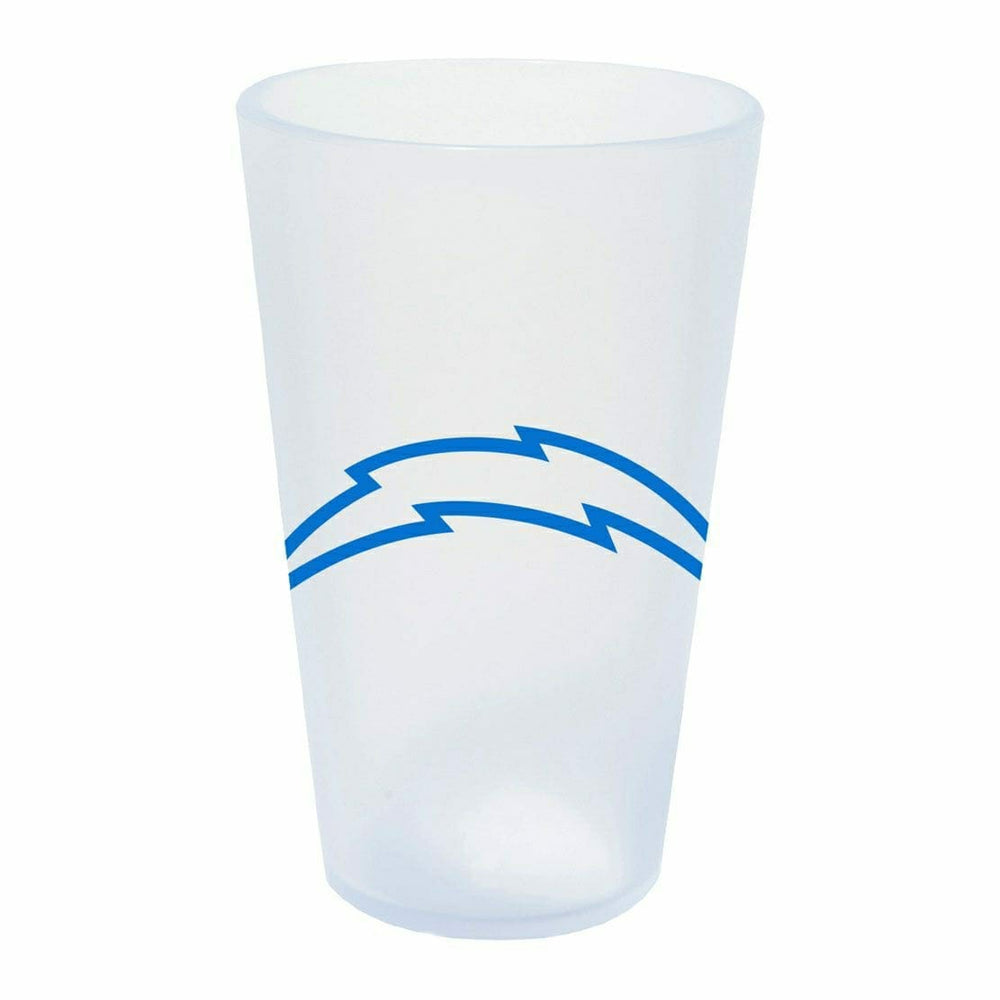 Los Angeles Chargers Icicle Silicone NFL Pint Glass - Taass sale