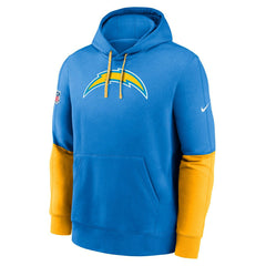 Los Angeles Chargers 2024 NFL Sideline Nike Club Hoodie Blue - Taass Online