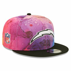 Los Angeles Chargers 2022 NFL On-Field Crucial Catch New Era 9FIFTY Snapback Cap - Taass discount