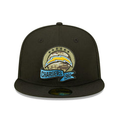 Los Angeles Chargers 2022 NFL On-Field Salute to Service New Era 59FIFTY Fitted Cap - Taass for sale
