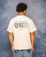 Los Angeles Rams L&L '89 Classics NFL T-Shirt Light Gray - Taass discount