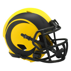 Los Angeles Rams Rave Alternate NFL Speed Mini Helmet Yellow - Taass US