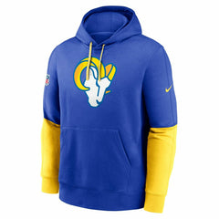 Los Angeles Rams 2024 NFL Sideline Nike Club Hoodie Blue - Taass outlet