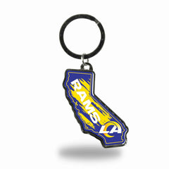 Los Angeles Rams State Shaped NFL Key Ring - Taass for sale
