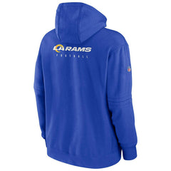 Los Angeles Rams 2023 NFL Sideline Nike Club Hoodie Blue - Taass outlet