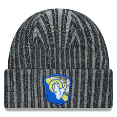 Los Angeles Rams 2023 NFL Salute to Service New Era Knit Hat - Taass discount