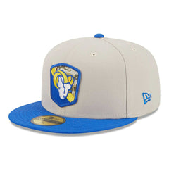 Los Angeles Rams 2023 NFL Salute to Service New Era 59FIFTY Fitted Cap - Taass US