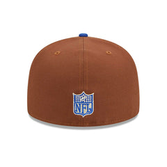 Los Angeles Rams Harvest New Era 59FIFTY Fitted NFL Cap Brown - Taass on sale