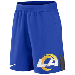 Los Angeles Rams Big Logo Nike Dri-FIT Performance NFL Shorts Blue - Taass outlet
