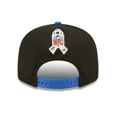 Los Angeles Rams 2022 NFL On-Field Salute to Service New Era 9FIFTY Snapback Cap - Taass Online