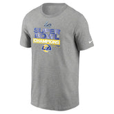 Los Angeles Rams Super Bowl LVI Champions Locker Room Nike NFL T-Shirt - Taass US